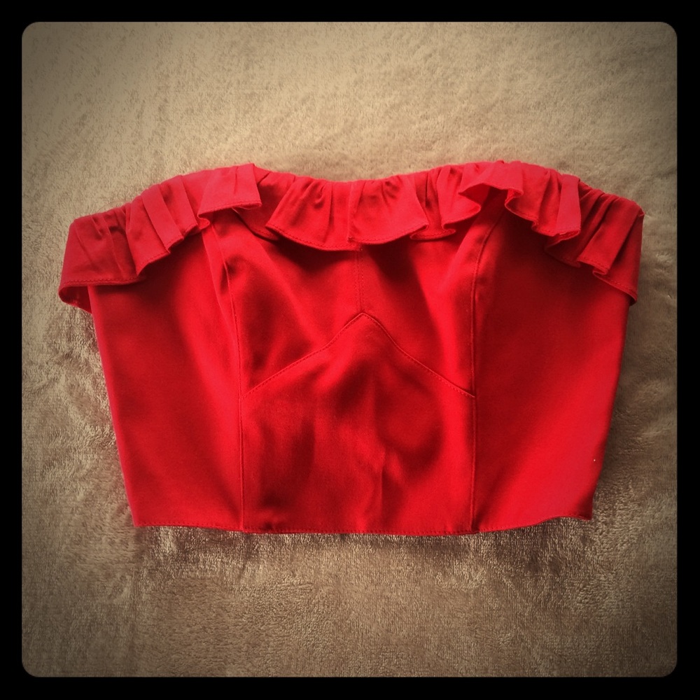 Pin Up Couture 50s Bustier Top ❤️